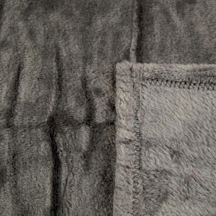 Kuscheldecke "Celina" Anthrazit 150x200 cm – Bild 3