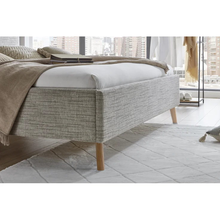Polsterbett >Riva mit BK< Liegefläche 180x200 cm, Toffee, Stellmaß: 205x112x216cm (BxHxT) – Bild 5