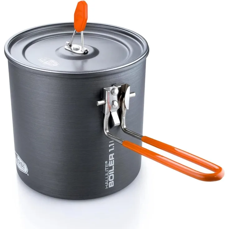 GSI Outdoors 50190 Topf Aluminium 1 1 l Grau Rot Aluminium