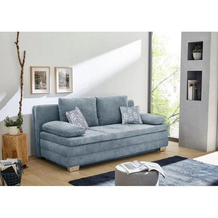Jockenhöfer Gruppe Schlafsofa Lincoln, mit Bettfunktion und Bettkasten, als Dauerschläfer geeignet – Bild 5