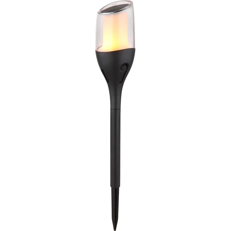 2er Set LED Solarfackeln mit Flammeneffekt, Höhe verlängerbar bis 64,5cm – Bild 6