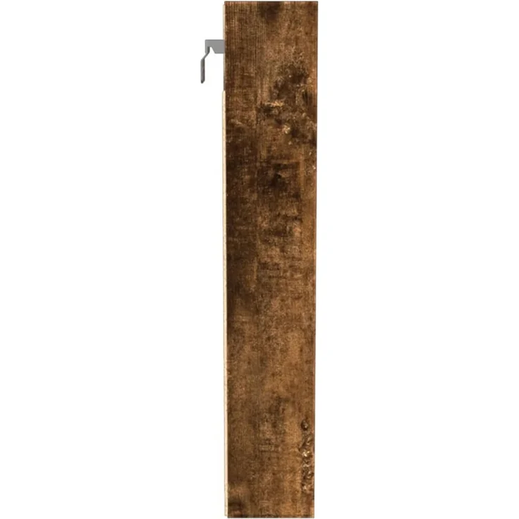 vidaXL Vitrinenschrank Räuchereiche 100x8,5x50 cm Holzwerkstoff 847951 – Bild 6