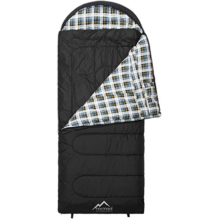normani Deckenschlafsack Outdoor-Schlafsack Extrem 4-In-1 Antarctica, bis -40°C 500 + 250 g/m² Füllung – Bild 2