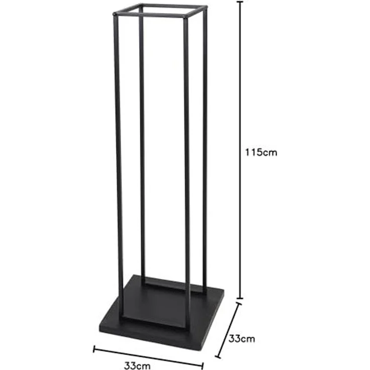Kaminholzständer "Modern" Aufbewahrungsständer Holzaufbewahrung Ständer – Bild 5