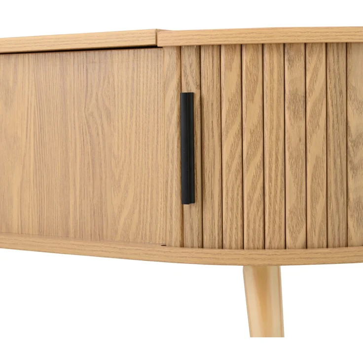 Couchtisch 120x50x39,5 cm höhenverstellbar mit verstecktem Stauraum aus MDF in Naturholzoptik – Bild 10