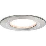 Paulmann No. 93493 Einbauleuchte LED Coin Nova rund 6,5W Eisen 3-Stufen dimmbar IP44