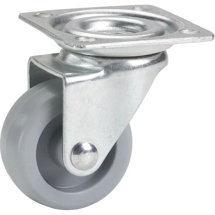 Lenkrolle mit Platte 36 x15 x 50 mm, Tragkr. 35kg