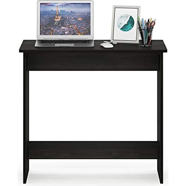 Furinno Simplistic Schreibtisch, Computertisch, PC-Tisch, Bürotisch, Holz, Espresso, 39. 4 x 80 x 75. 7 cm – Bild 5