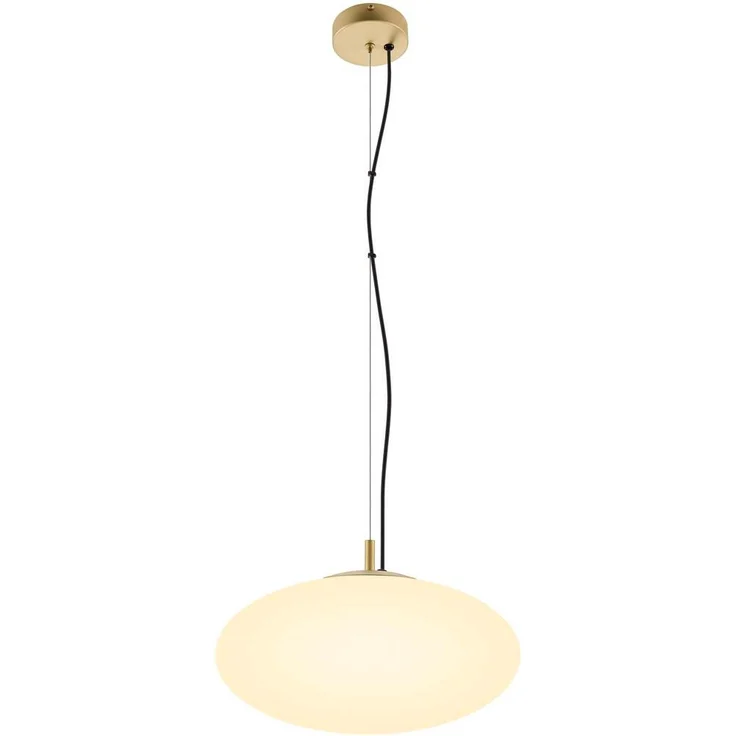 SLV OLYPSO 40, Pendelleuchte, E27, Pendellänge 400 cm, 1 x max. 40 W, gold - Pendelleuchten