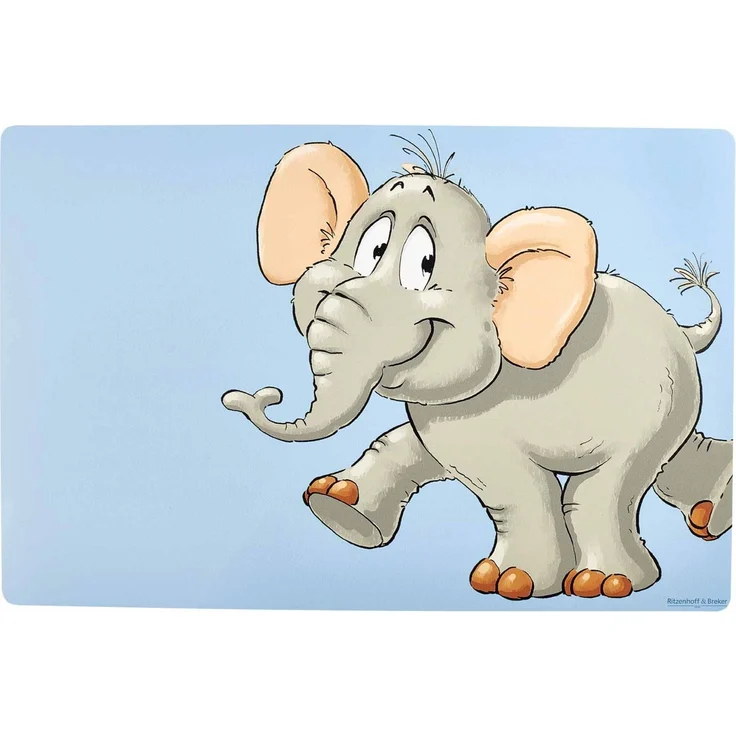 Ritzenhoff & Breker HAPPY ZOO Elefantenkind Eddi Platzset Tischset – Bild 1