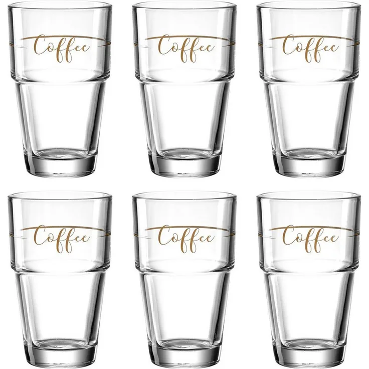 Leonardo SOLO Becher 410 ml Coffee 6er Set