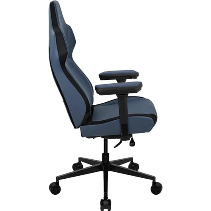 ThunderX3 CORE Smart Ergonomischer Gaming Stuhl mit Kunstleder-Rückenlehne, 3D-Armlehnen und bis zu 125 kg Belastbarkeit, Modern Blau – Bild 6