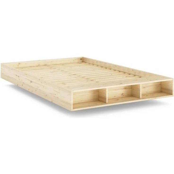 Karup Design Stauraumbett Merge Bed Bettgestell m. integrierter Bank m. Stauraum, mehrere Größen, inkl. Lattenrost, excl. Matratze, FSC®-zertifiziertes Massivholz – Bild 4