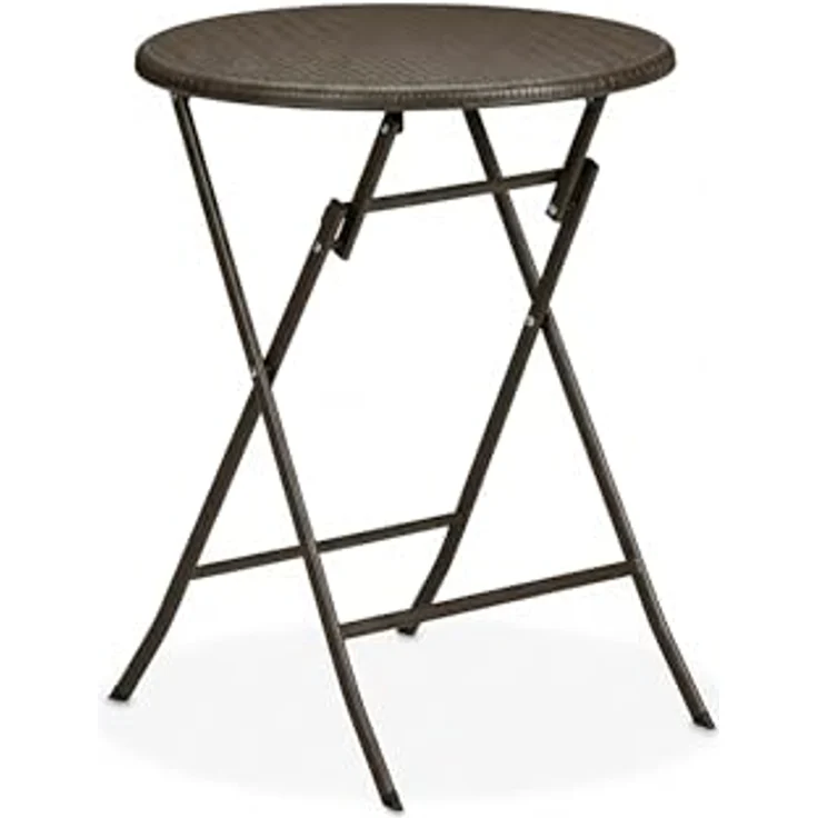 Runder Gartentisch in Rattan-Optik – Bild 9