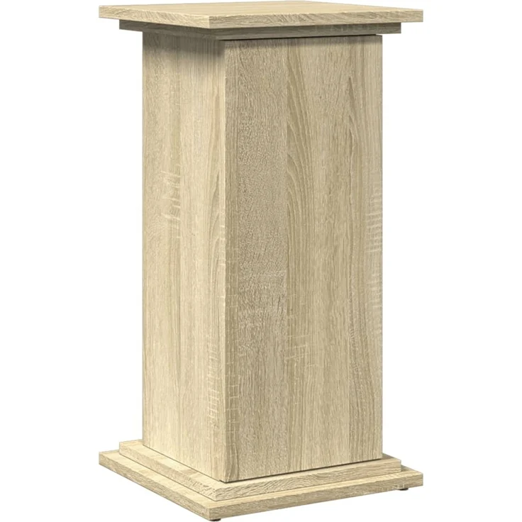 vidaXL Postament mit Stauraum, Holzwerkstoff, Sonoma Eiche, 31 x 30 x 60 cm – Bild 1