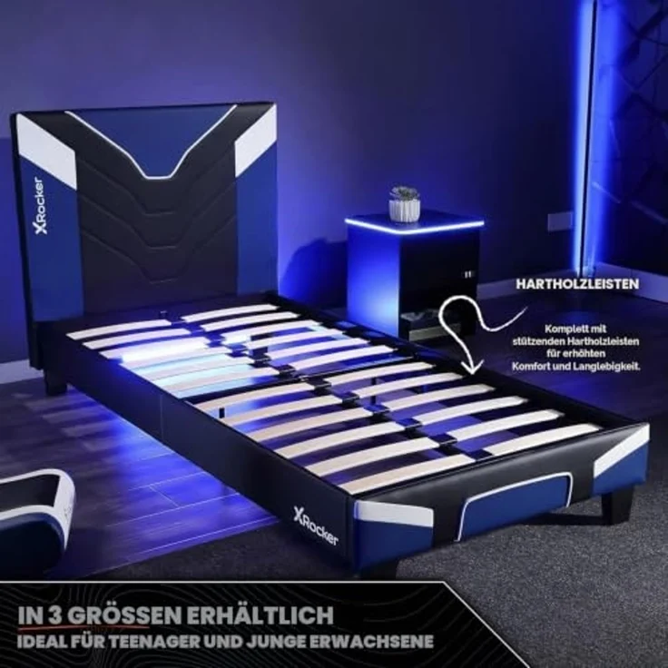 X Rocker Gamerbett Cerberus MKII Racing & Gaming Bett für Kinder & Jugendliche – Bild 6