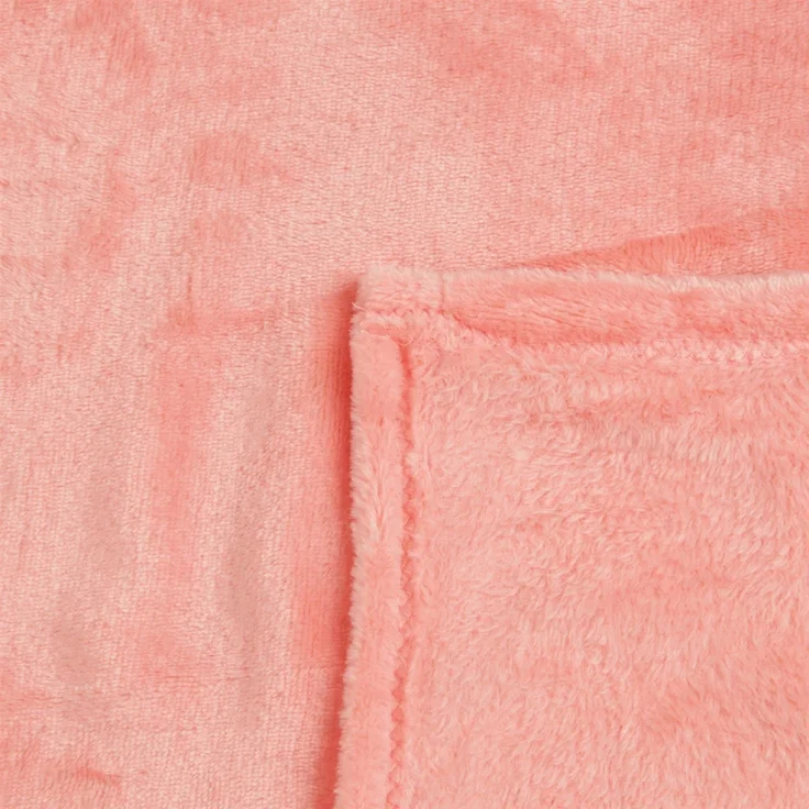 Kuscheldecke "Celina" Lachs 150x200 cm – Bild 3