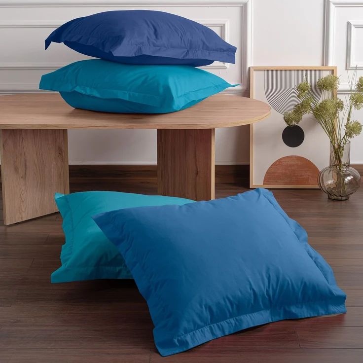 L'essentiel Maison 'Tonne Bleue - 74' Kissenbezug-Set (2-teilig) (DE), Blau, 80 x 80 cm – Bild 2