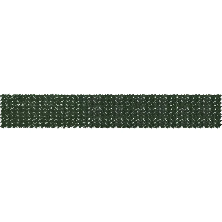 vidaXL Balkonsichtschutz mit Blättern Dunkelgrün 500 x 75 cm 42040625 – Bild 1