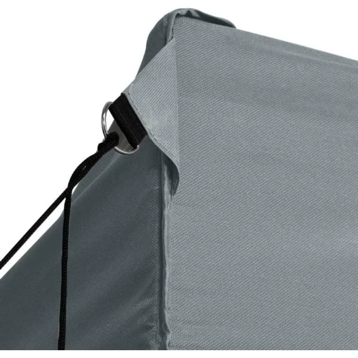 Faltzelt, Pavillon mit 3 Wänden 431 x 291 x 315 cm Anthrazit – Bild 3