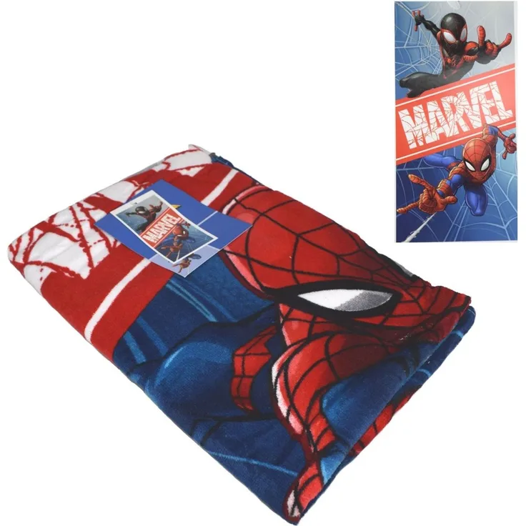 Handtuch ca. 70 x 140 cm Dusch- und Badetuch Marvel Spiderman Spiderman (Miles Morales)
