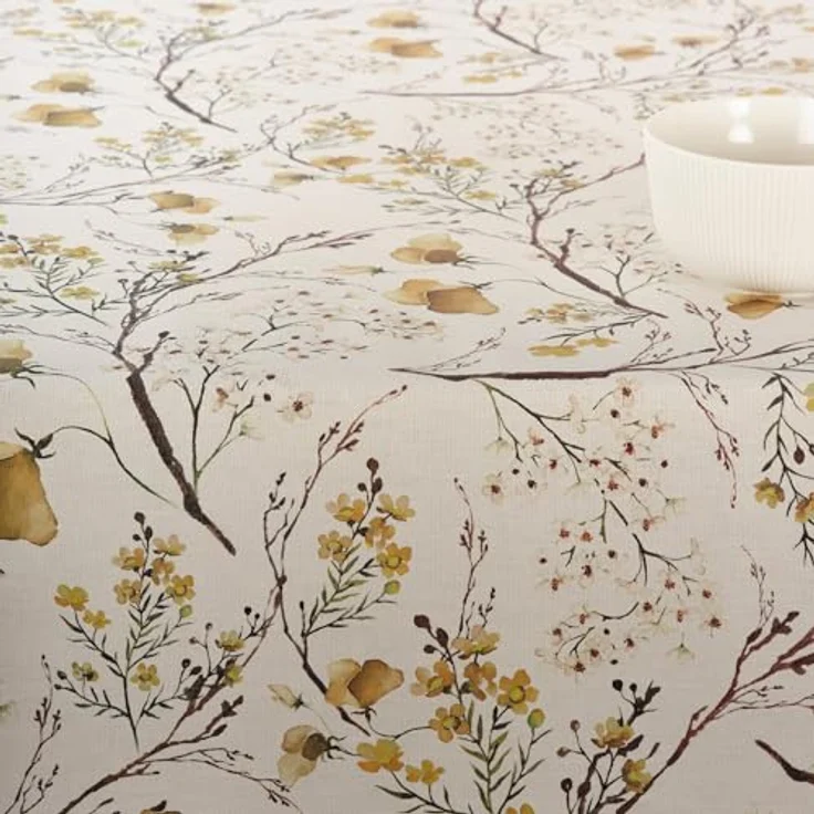 Belum Tischdecke mit Fleckenabweisend, Größe 250 x 140 cm, extraweich, Mehrfarbig, 100, Stoff 100% Bio-Baumwolle, Modell 0120-375 – Bild 5