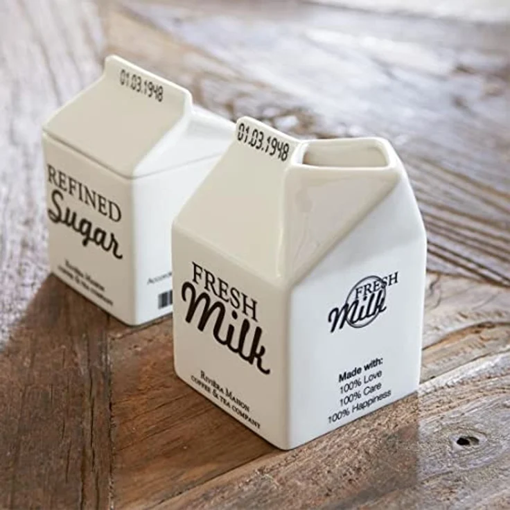 Rivièra Maison Milchkännchen Carton Jar Milk Milchkännchen off white – Bild 2