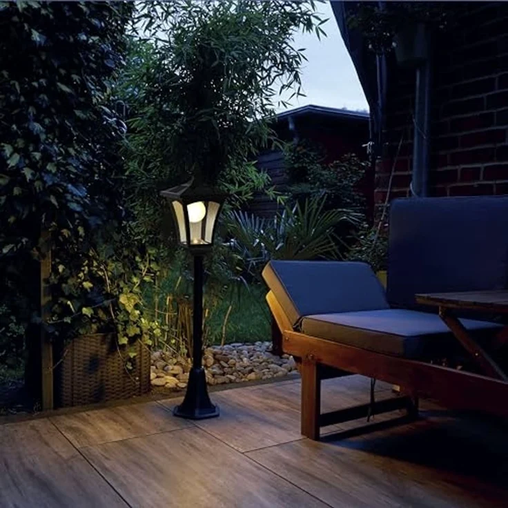 Northpoint LED Gartenleuchte LED 3in1 Solar Gartenlaterne Bewegungs- u. Dämmerungssensor – Bild 7
