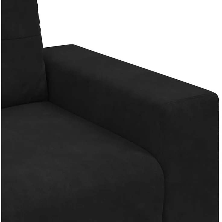 vidaXL Sessel Schwarz 100x78x80 cm Samt 4105103 – Bild 7