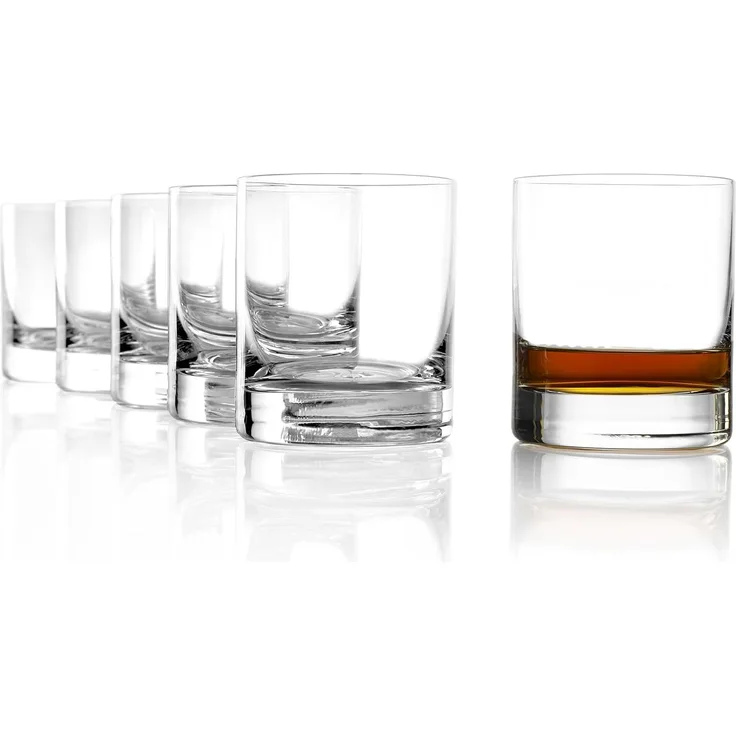 Stölzle Lausitz NEW YORK BAR Whisky D. O. F. 420 ml 6er Set