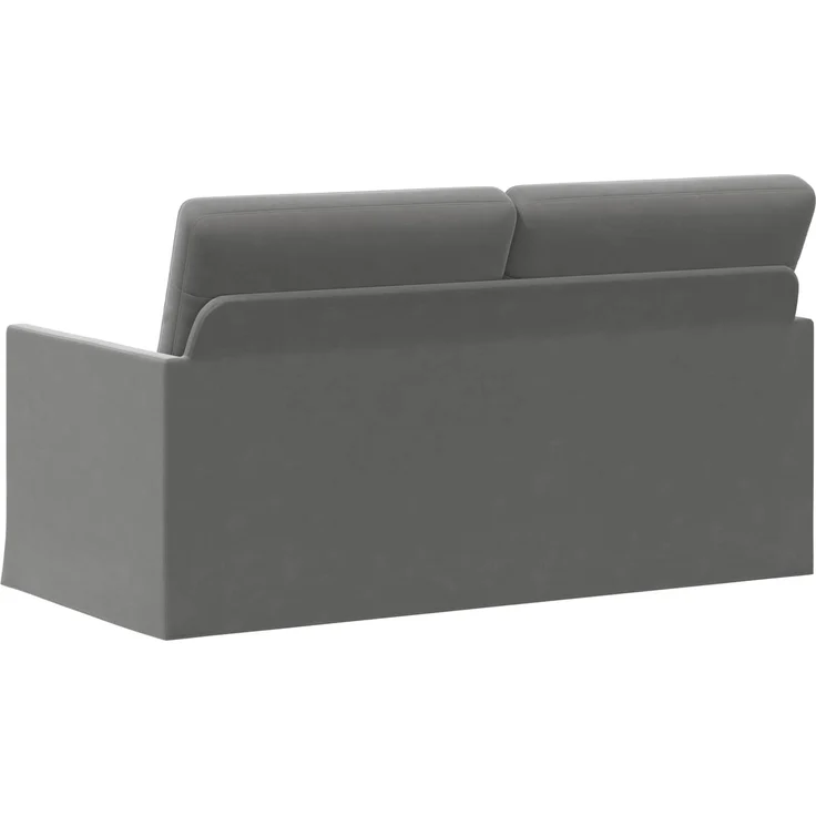 vidaXL 2-Sitzer Sofa Dunkelgrau 150 x 81 x 82 cm Samt (V) 42041088 – Bild 4