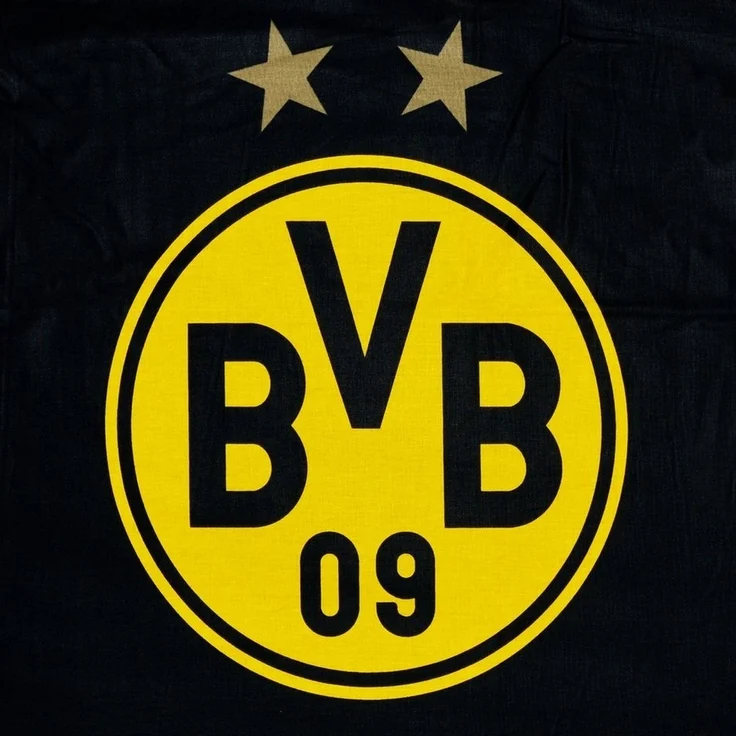 BVB Bettwäsche BVB-Bettwäsche Südtribüne (135 x 200 cm), Baumwolle, 2 teilig – Bild 2