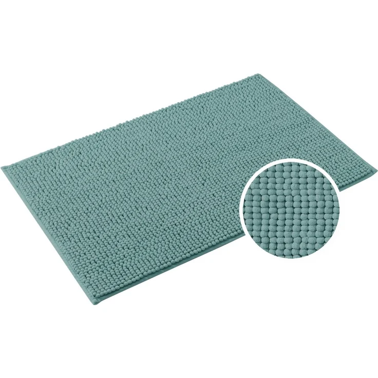 OTTO home Badematte Vanessa Chenille, Standard & Premium, 15mm oder 20mm, auch als 2er Set, rutschhemmend beschichtet, schnell trocknend, strapazierfähig, fußbodenheizungsgeeignet, Polyester, rechteckig, Uni Farben, besonders weich, flauschig, Badvorleger – Bild 2