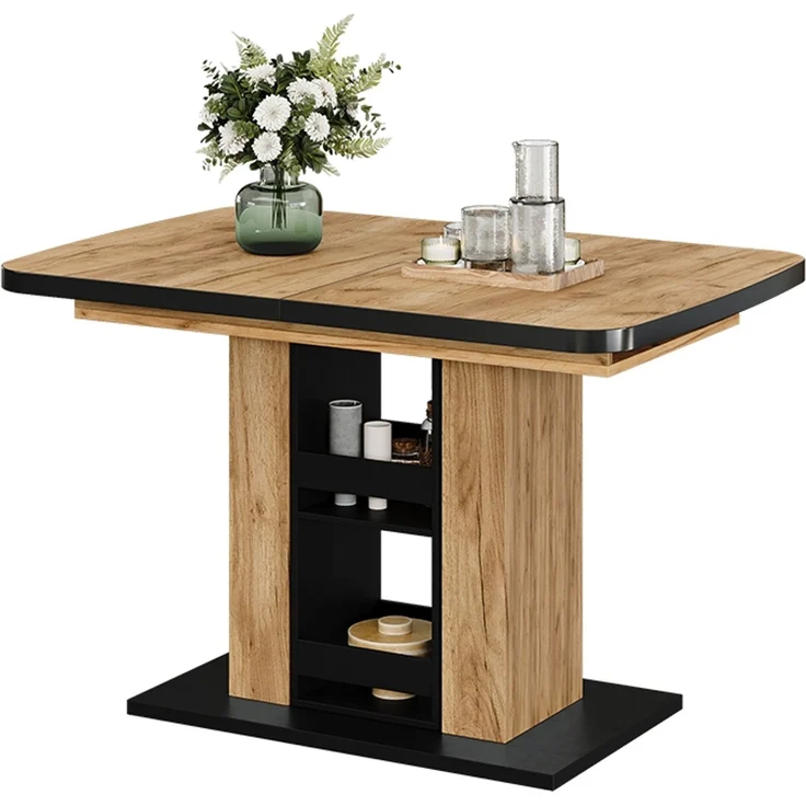 Esstisch Fenaro Goldkraft Eiche 120 x 80 cm Vicco – Bild 6