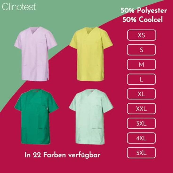 Clinotest Kochschürze Vorbinder in 60x80 cm, in hervorragender Qualität für Frau und Mann, Bindemänder – Bild 4
