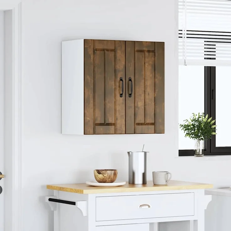 vidaXL Küchen-Hängeschrank Lucca Räuchereiche Holzwerkstoff 853822 – Bild 3