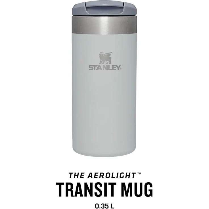 Stanley Hydrate Transit Trinkbecher 0,35 l Fog Metallic Grey – Bild 3