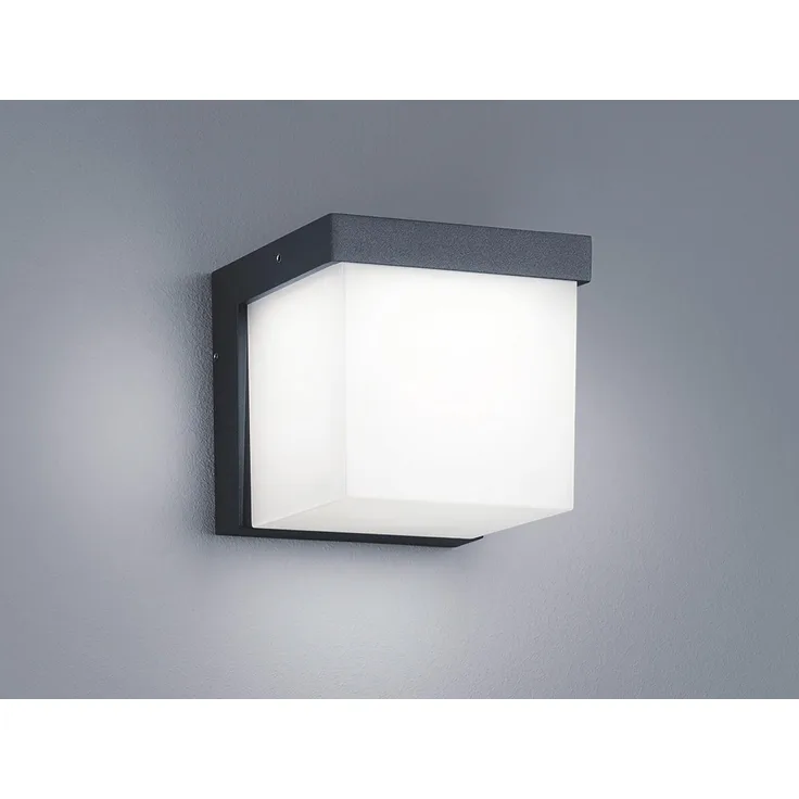 Außenwandleuchte, LEDs/230V/3,5W, 330 lm, 3000K, YANGTZE anthrazit anthrazit