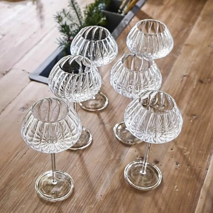 Mirabeau Glas Weinglas 6er Set Minou klar, Glas – Bild 4
