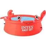 INTEX Happy Crab Aufblasbarer Pool Easy Set 183x51 cm