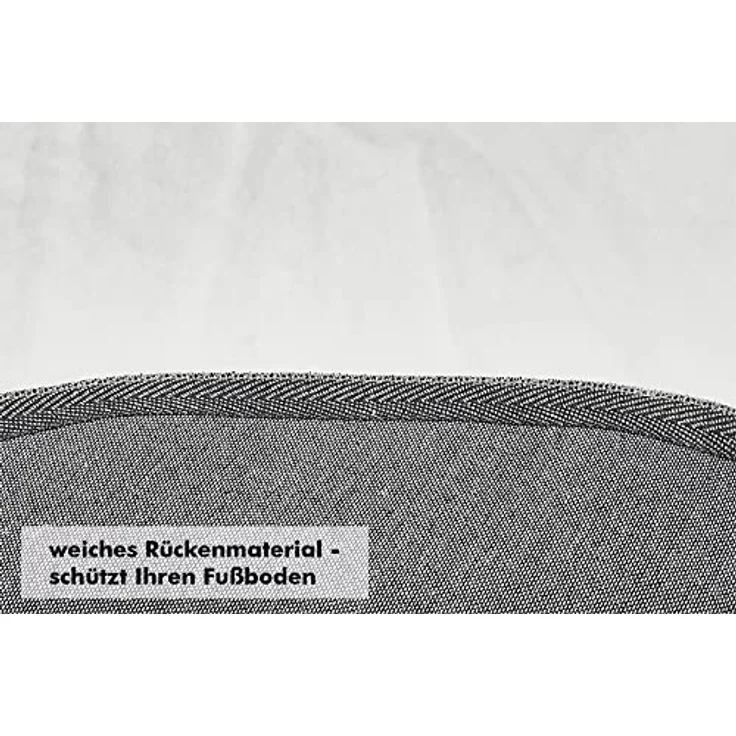LUXOR living Fellteppich Novara, rund, Höhe: 35 mm, Kunstfell, Kaninchenfell-Haptik, besonders weicher Hochflor – Bild 5