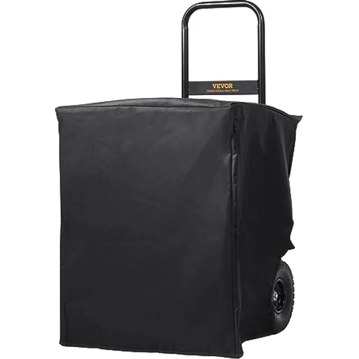 VEVOR Kaminholzregal 67 x 52 x 110 cm Brennholzwagen Pulverbeschichteter Stahl Brennholzkarre – Bild 13
