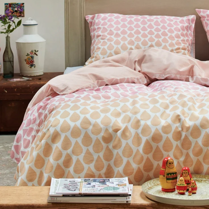 Esprit Bettwäsche Rainns Pink Satin 240 x 220 + 2x 80 x 80 cm – Bild 6