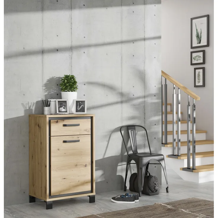 Schuhkommode TRONDHEIM Artisan Eiche