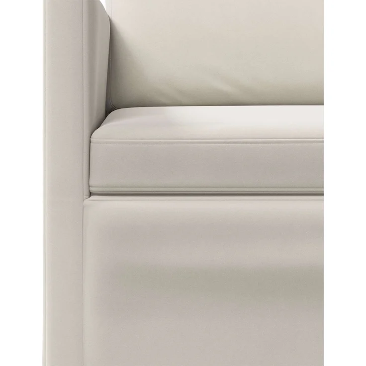 vidaXL Sofa-Set 2 pcs Creme Samt (V) 3433198 – Bild 4