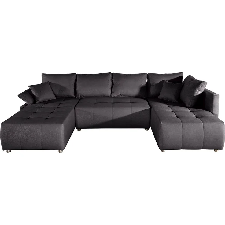 COLLECTION AB Wohnlandschaft Funtastic U-Form, B:288 cm, Schlaffunktion, Bettkasten, auch in Cord, Schlaffunktion, Bonnelfederkern, Rückenkissen, Armteilverstellung – Bild 2