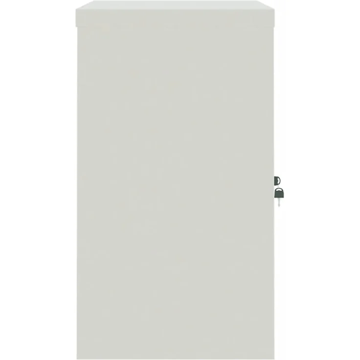 vidaXL Aktenschrank Hellgrau und Blau 90x40x70 cm Stahl 339726 – Bild 4