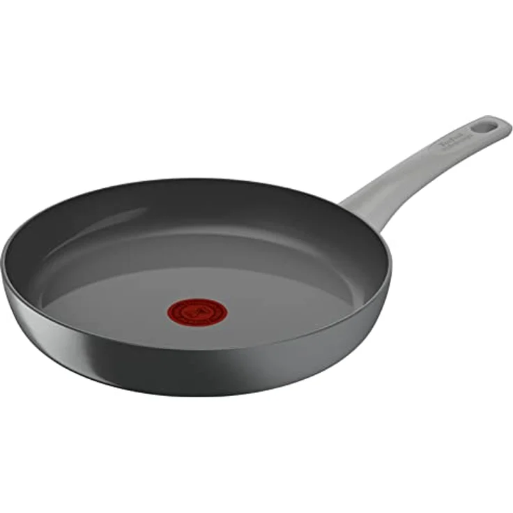 Tefal C42706 Renew On Bratpfanne 28 cm | Keramikversiegelung | umweltfreundlich recycelt | Thermo-Signal für alle Herdarten Induktion | Unbedenklich | Grau – Bild 2