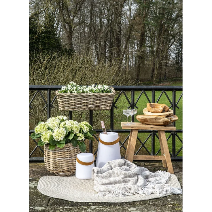 House Nordic Körbe, Kubu Rattan, natur, Set af 2 – Bild 7
