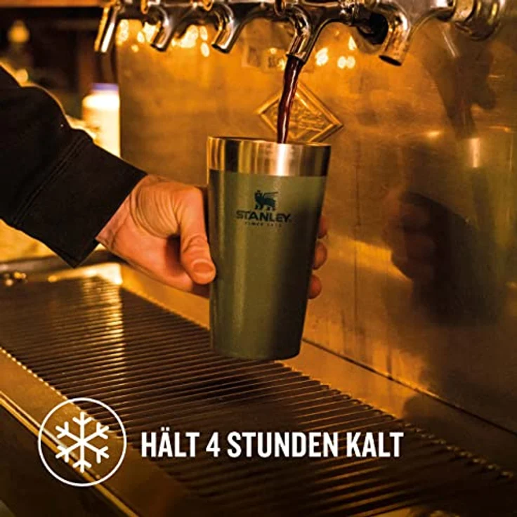 Stanley Adventure Beer Pint 0,47 L Hammertone Green – Bild 6